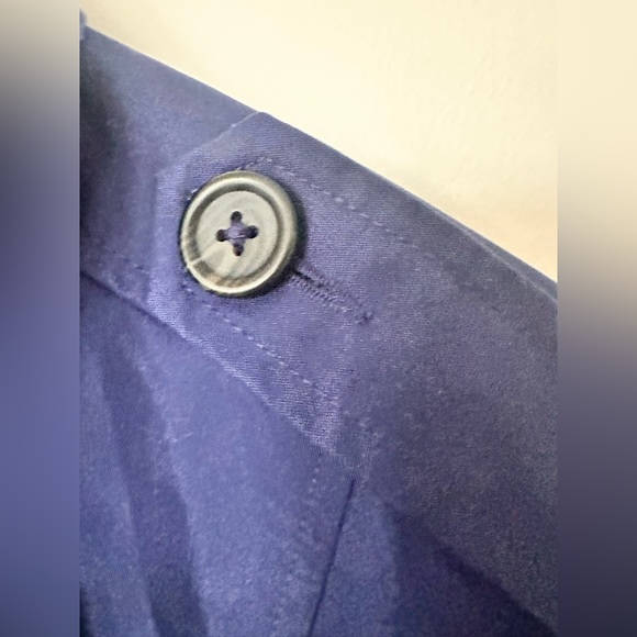 L.L.Bean Navy Trench Coat – XL Petite - Picture 6 of 11